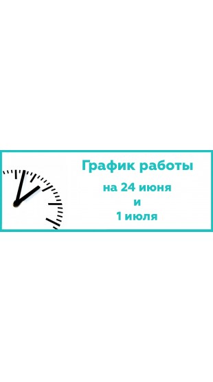 График работы магазинов Detalka.ru на 24 июня и 1 июля!