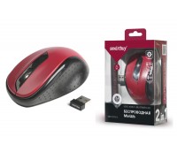 Мышь беспроводная Smartbuy SBM-597D-R Dual Bluetooth+USB (SBM-597D-R) (красный)