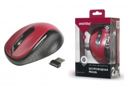 Мышь беспроводная Smartbuy SBM-597D-R Dual Bluetooth+USB (SBM-597D-R) (красный)