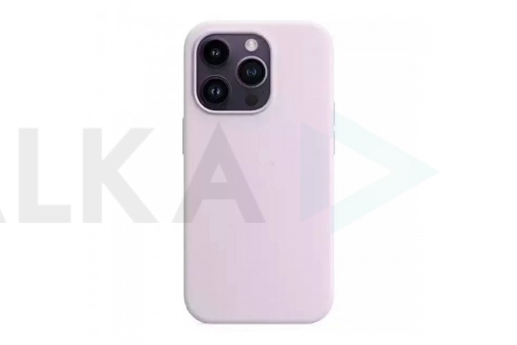 Чехол для iPhone 14 (6,1) Soft Touch MagSafe Lilac (лиловый)