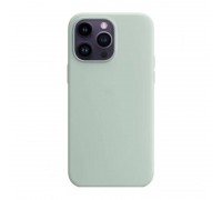 Чехол для iPhone 14 Pro Max (6,7) Soft Touch MagSafe Succulent (бледно-зеленый)