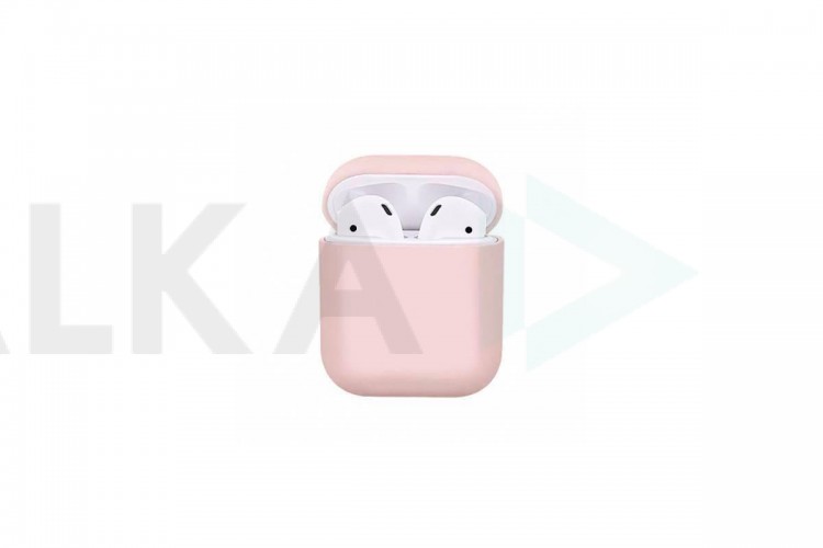 Чехол для наушников Soft-Touch AirPods (розовый песок)