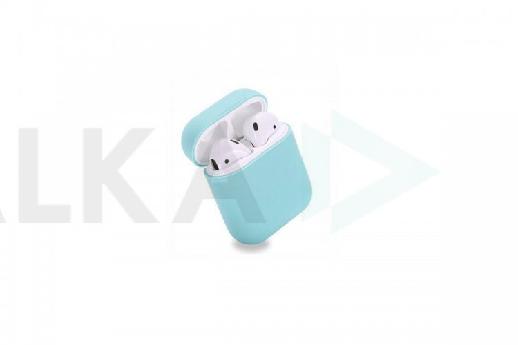Чехол для наушников Soft-Touch AirPods (мятный)