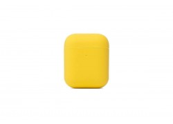 Чехол для наушников Soft-Touch AirPods (желтый)