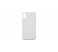Чехол для iPhone X плотный матовый (серия Colors) (белый)