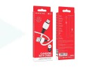 Кабель USB - MicroUSB BOROFONE BX84 2,4A (белый) 1м