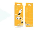 Кабель USB - Lightning BOROFONE BX84 2,4A (белый) 1м