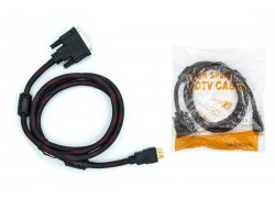 Кабель DVI-D (папа) - HDMI (папа) 1.5 м (V1.4)