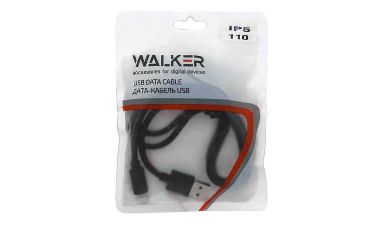 USB D.CABLE Apple iPhone 5/6/7 Walker C110 черный (русифицированная упаковка) USB D.CABLE Apple iPhone 5/6/7 Walker C110 черный (русифицированная упаковка)