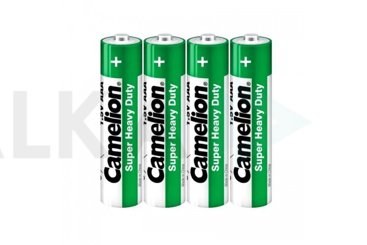 Батарейка солевая Camelion R03 AAA /4BL  Super Heavy Duty (цена за блистер 4 шт)
