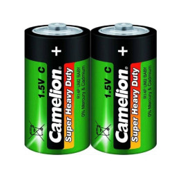 Батарейка солевая Camelion R14/2SH Super Heavy Duty (цена за спайку 2 шт)