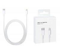 Кабель USB Type-C - Lightning cable org 1in1 (белый) 1м (Л)