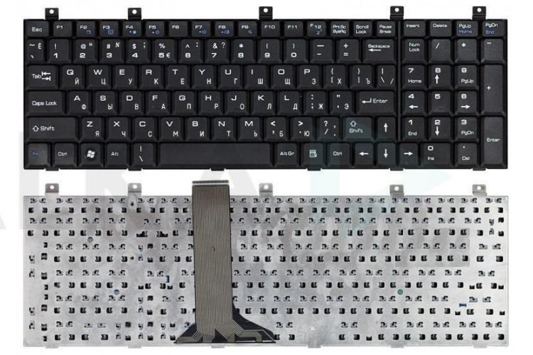 Клавиатура для ноутбука MSI ER710
