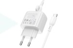 Сетевое зарядное устройство USB-C + кабель Type-C BOROFONE BAS43A Potential PD20W (белый)