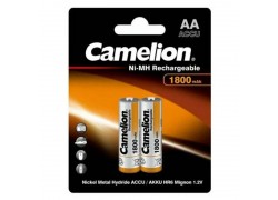 Аккумулятор Ni-Mh Camelion AA 1800mAh/2BL (цена за блистер 2 шт)