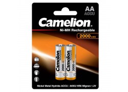 Аккумулятор Ni-Mh Camelion AA 2000mAh/2BL (цена за блистер 2 шт)