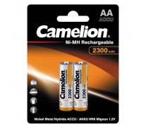 Аккумулятор Ni-Mh Camelion AA 2300mAh/2BL (цена за блистер 2 шт)