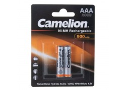Аккумулятор Ni-Mh Camelion AAA 900mAh/2BL (цена за блистер 2 шт) 