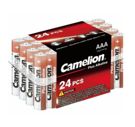 Батарейка алкалиновая Camelion LR03 AAA /24BOX Plus Alkaline (цена за бокс 24 шт)