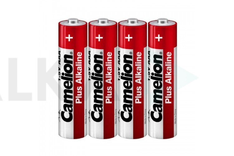 Батарейка алкалиновая Camelion LR03 AAA /4SH Plus Alkaline (цена за спайку 4 шт)