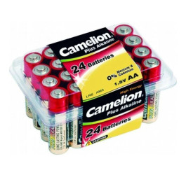 Батарейка алкалиновая Camelion LR6 AA /24BOX Plus Alkaline (цена за бокс 24 шт)