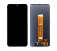 Дисплей для Samsung A127F Galaxy A12 Nacho Black в сборе с тачскрином (ревизия SM-A127F R0.0) + рамка, org