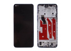 Дисплей для Huawei Honor 50 Lite (NTN-LX1)/ Nova 8i (NEN-LX1) в сборе с тачскрином + рамка (серебро) org