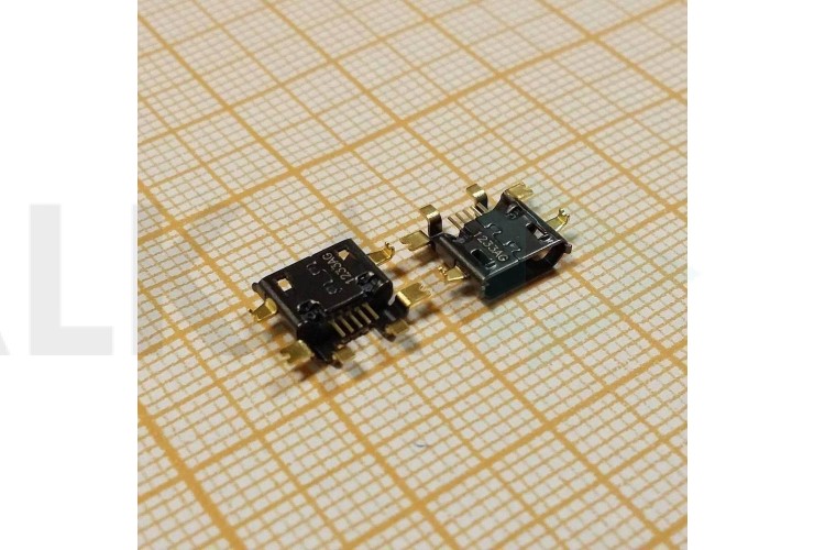 microUSB 2.0 разъем для планшетов Jack065 (5pin)