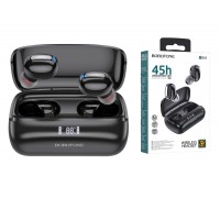 Наушники вакуумные беспроводные BOROFONE BE55 Perfect wireless BT headset Bluetooth (черный)
