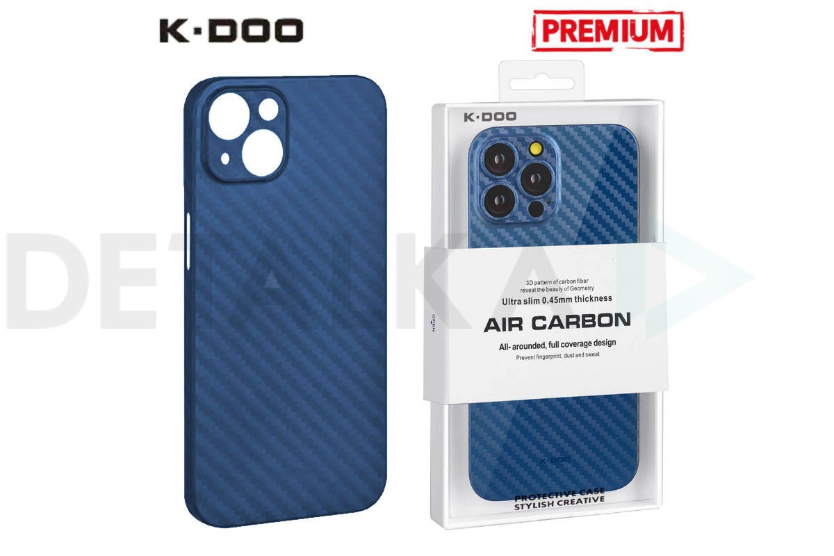 Чехол для телефона K-DOO AIR CARBON iPhone 14 PLUS (синий) в Детальке  купить,