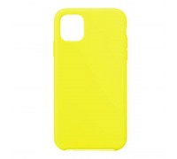 Чехол для iPhone 15 (6,1) Soft Touch (ярко-желтый)