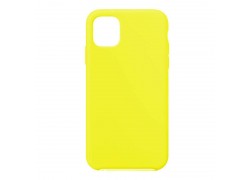 Чехол для iPhone 15 (6,1) Soft Touch (ярко-желтый)