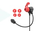 Наушники вакуумные проводные HOCO M105 Sharp wire control gaming earphones with microphone (черный)