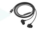 Наушники вакуумные проводные HOCO M116 Benevolent universal digital earphones with microphone штекер Lightning (черный)