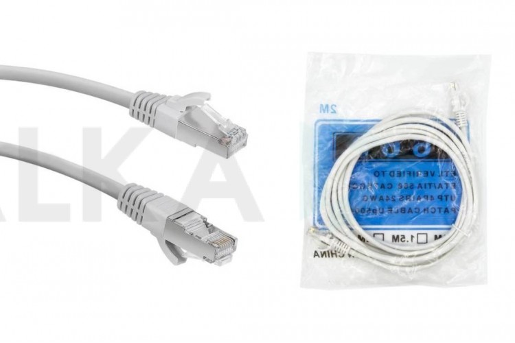 Кабель интернет LAN патч корд RJ-45 CAT5E 25 метров