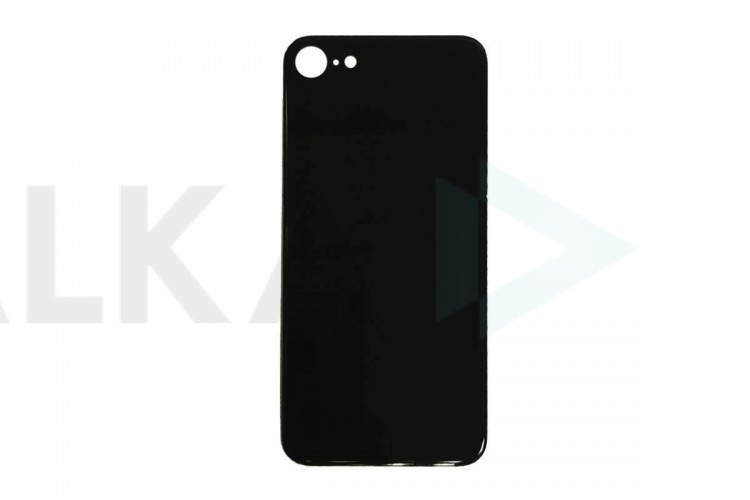 Задняя крышка (стекло) для iPhone SE 2020 (черный) легкая установка CE