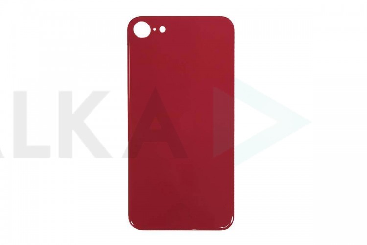 Задняя крышка (стекло) для iPhone SE 2020 (красный) легкая установка CE