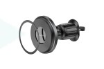 Держатель автомобильный для телефона BOROFONE BH202 magnetic wireless Fast charger в решетку воздуховода серый