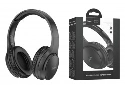 Наушники мониторные беспроводные HOCO W40 wireless headphones Bluetooth (черный)