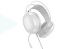 Наушники мониторные проводные HOCO W109 Rich headphones (3.5 мм/USB) (белые)