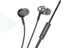 Наушники вакуумные проводные BOROFONE BM87 Element metal (серый)