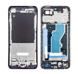 Средняя часть для Infinix Smart 9 (X6532) (рамка дисплея) черный, с разбора