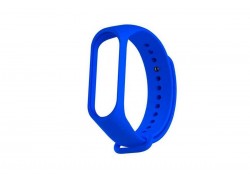 Ремешок силиконовый для XIAOMI MI Band 3/MI Band 4 цвет синий
