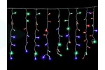 Гирлянда новогодняя светодиодная Штора "Дождь", 3 м - 2 м, питание От сети 220В RGB Разноцветная