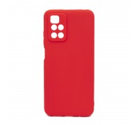 Чехол для Xiaomi Redmi 10 тонкий (красный)