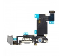 Шлейф для iPhone 6s Plus (5.5) с разъемом зарядки (серый)