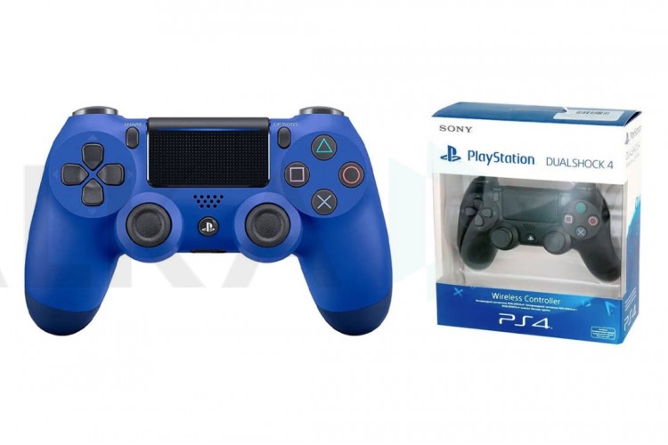 Геймпад беспроводной для Sony PlayStation 4 (ver. 2) синий PS4