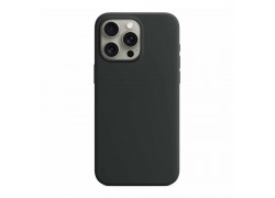 Чехол для iPhone 15 (6,1) Soft Touch (черный) MagSafe