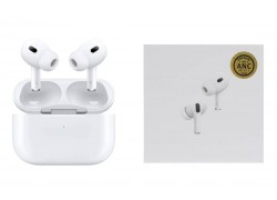 Наушники вакуумные беспроводные AirPods PRO 2 (copy orig) (белый) (л) белая уп.