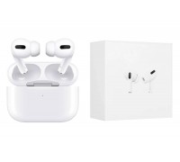 Наушники вакуумные беспроводные AirPods PRO (copy orig) (белый) PREMIUM шумопод.